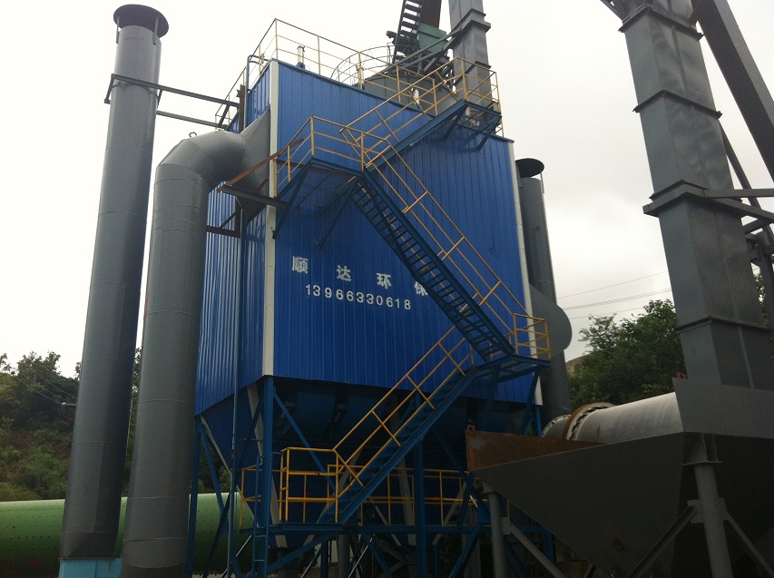 河南矿业3.2x32米烘干机除尘器