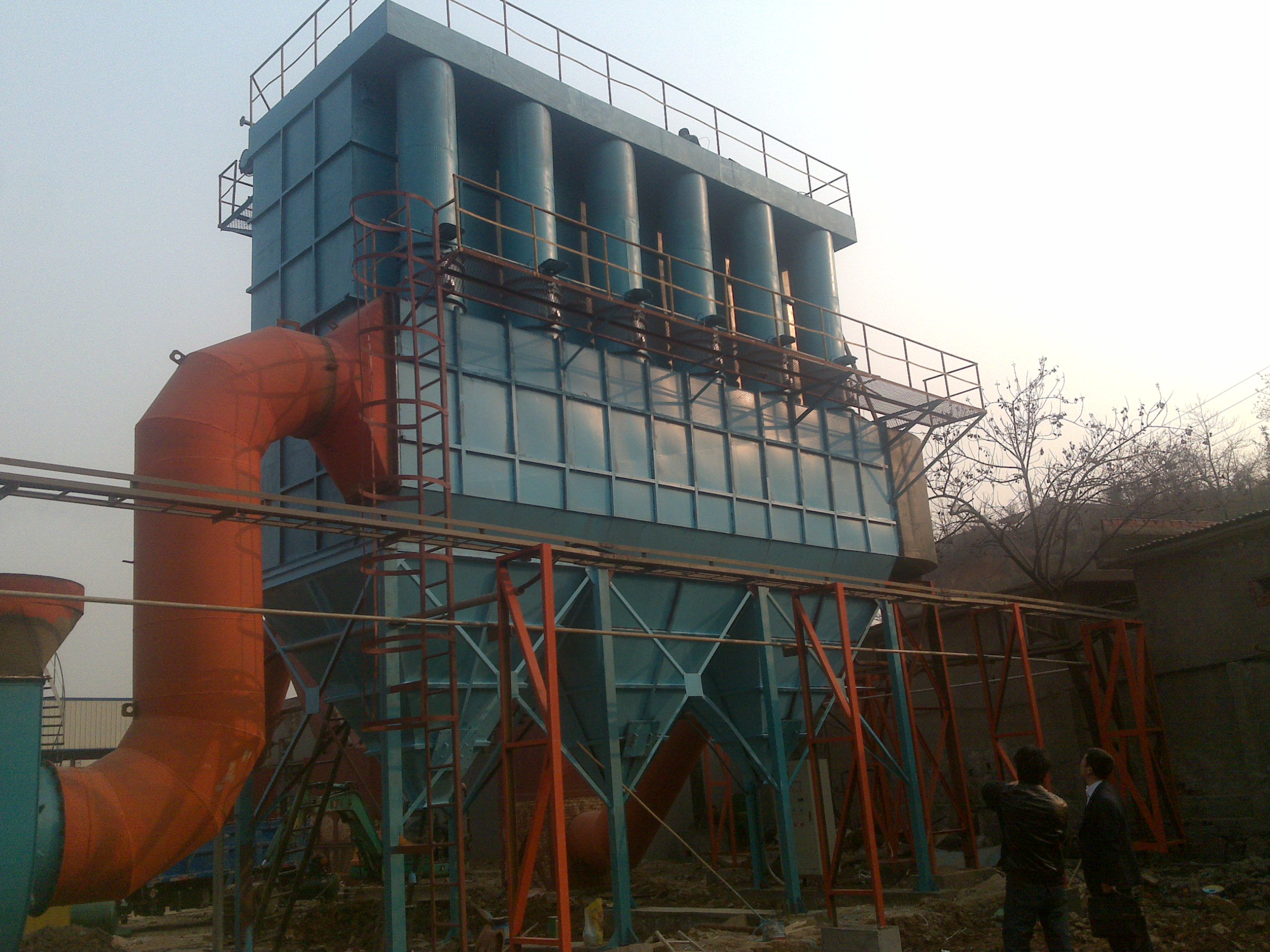 15吨铜冶炼矿热炉除尘设备